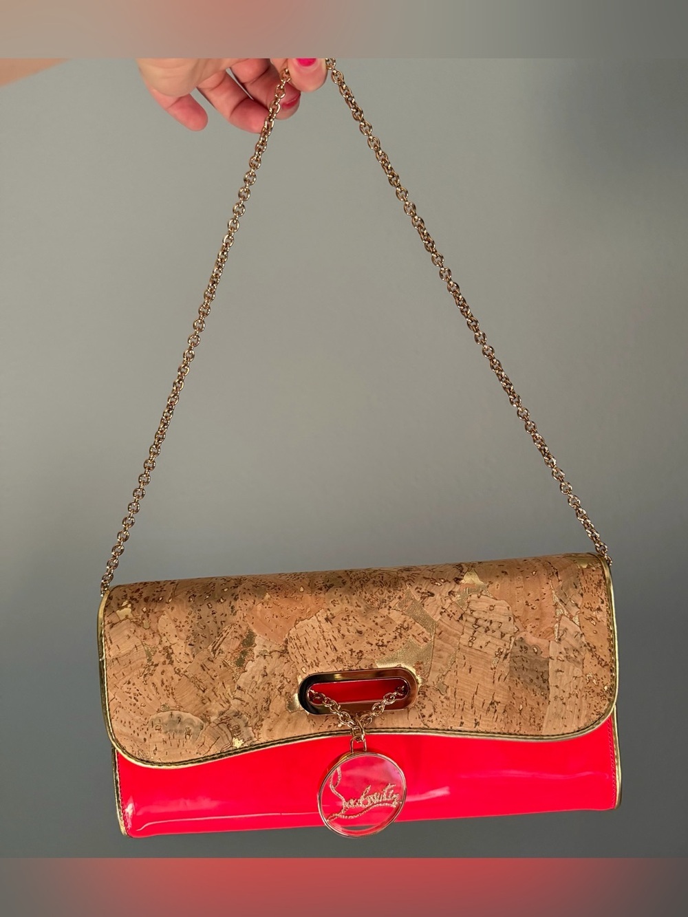 Christian Louboutin Riviera clutch/shoulder bag